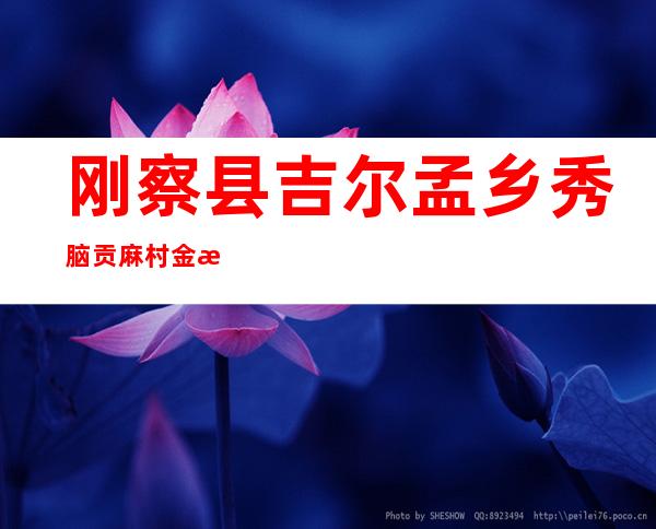 刚察县吉尔孟乡秀脑贡麻村金滩牛羊育肥专业合作社